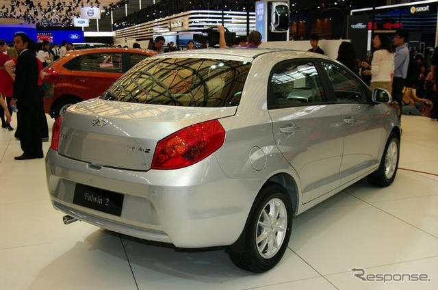 【上海モーターショー09ライブラリー】奇瑞汽車 Chery Fulwin2