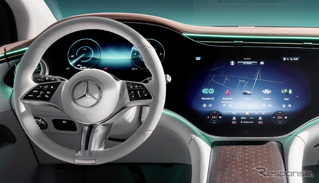 メルセデスベンツ EQE SUV(写真は海外仕様)