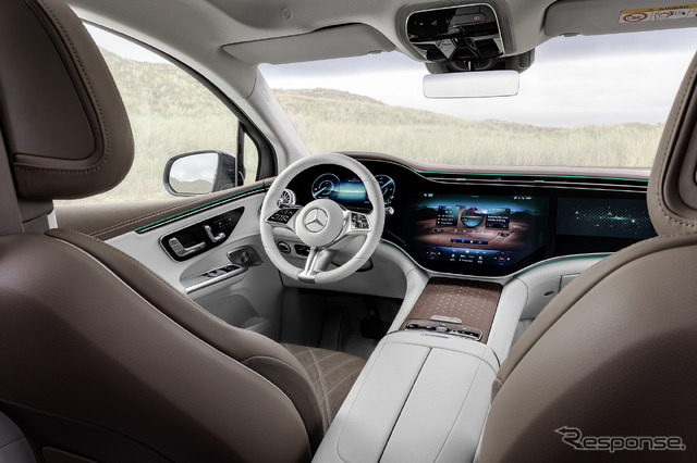 メルセデスベンツ EQE SUV(写真は海外仕様)