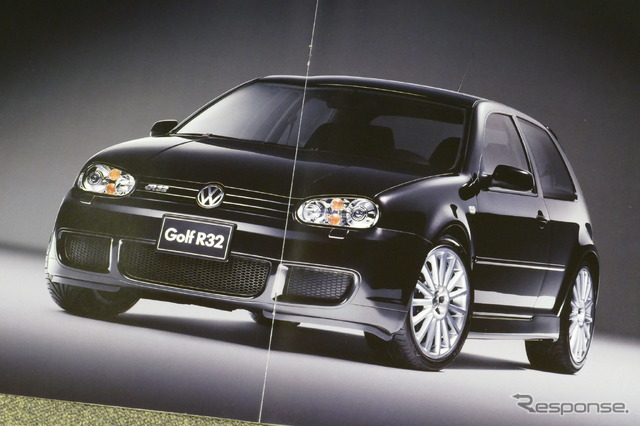 VWゴルフ R32 初代、当時のカタログ