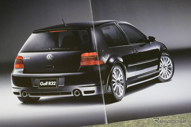 VWゴルフ R32 初代、当時のカタログ