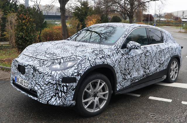 メルセデスベンツ EQC 次期型プロトタイプ(スクープ写真)