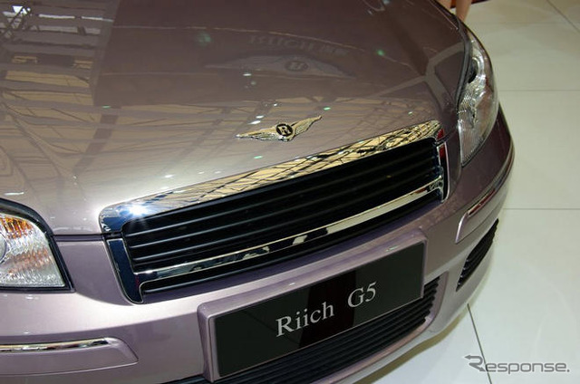 【上海モーターショー09ライブラリー】奇瑞汽車 Riich G5