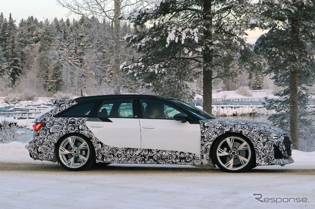 アウディ RS6 GT プロトタイプ(スクープ写真)