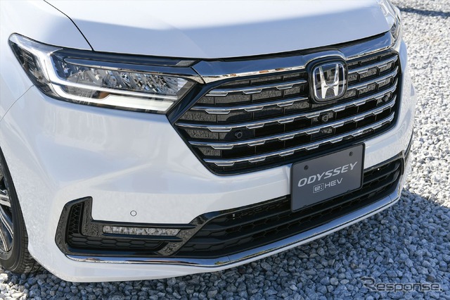 ホンダ新型「オデッセイ(純正アクセサリー装着車)」