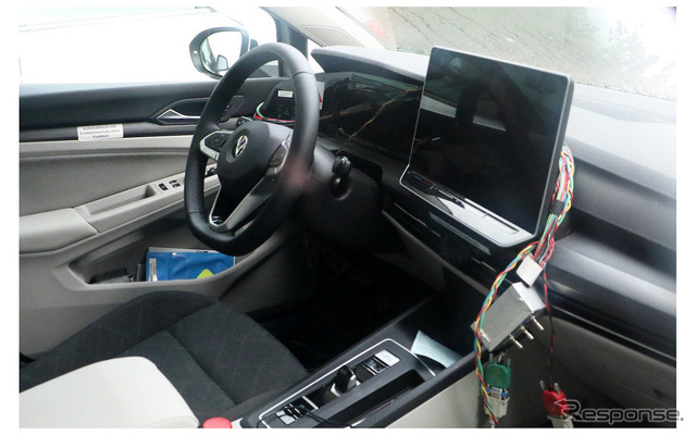 VW ゴルフヴァリアント 改良新型プロトタイプ(スクープ写真)