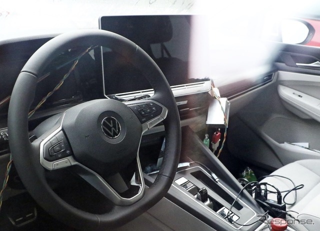 VW ゴルフヴァリアント 改良新型プロトタイプ(スクープ写真)