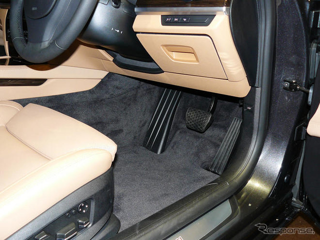 【BMW 7シリーズ 新型発表】180cm+・90kg+チェック…さすがの余裕