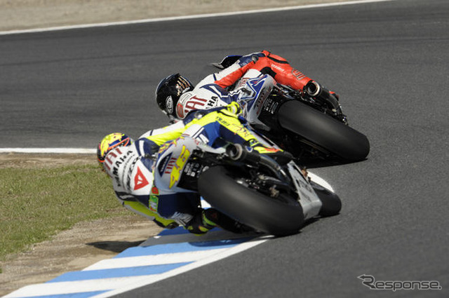 【MotoGP 日本GP】決勝…1秒差でロレンゾ