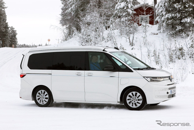VW カリフォルニア PHEV プロトタイプ(スクープ写真)