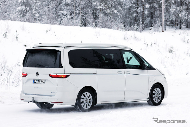 VW カリフォルニア PHEV プロトタイプ(スクープ写真)