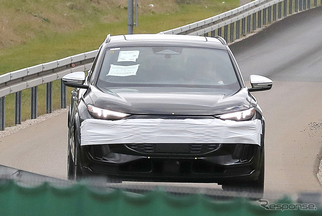 アウディ Q6 e-tron 市販型プロトタイプ(スクープ写真)