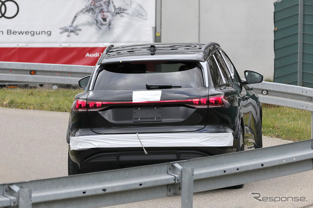 アウディ Q6 e-tron 市販型プロトタイプ(スクープ写真)