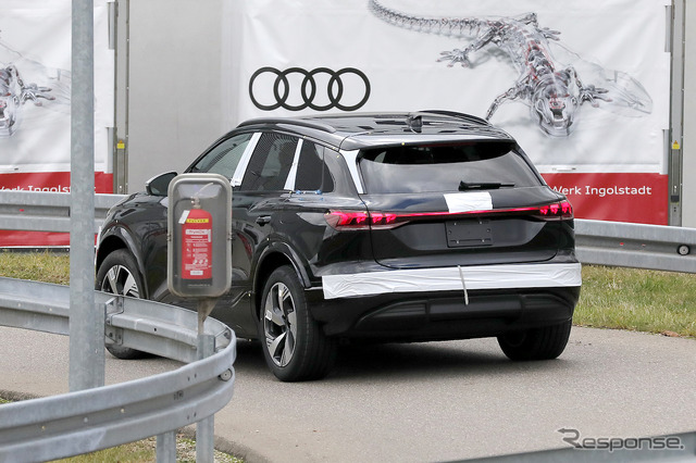 アウディ Q6 e-tron 市販型プロトタイプ(スクープ写真)