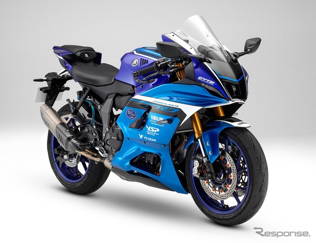 「オートカラーアウォード2023」特別賞に選ばれたヤマハ YZF-R7