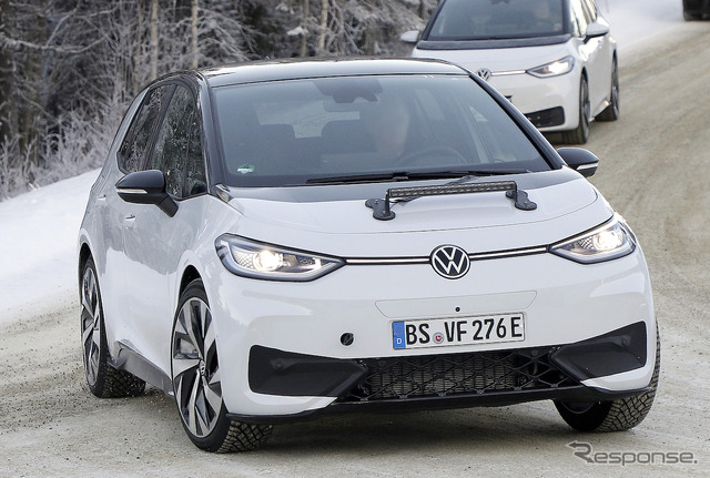 VW ID.3 GTX 市販型プロトタイプ(スクープ写真)