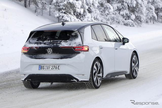 VW ID.3 GTX 市販型プロトタイプ(スクープ写真)
