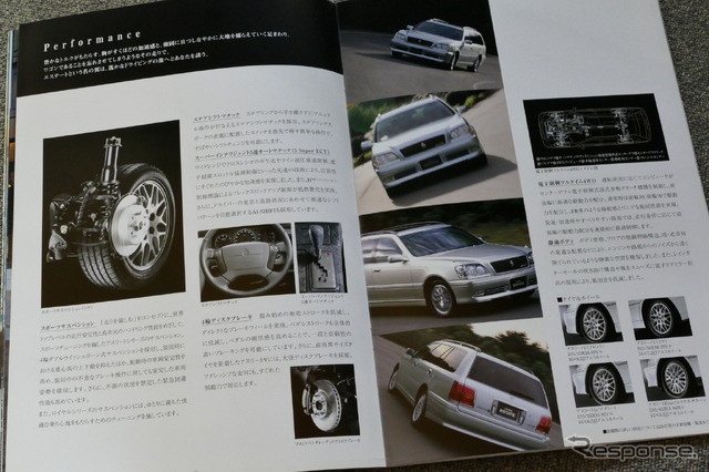 トヨタ・クラウン・エステート(1991年)当時のカタログ