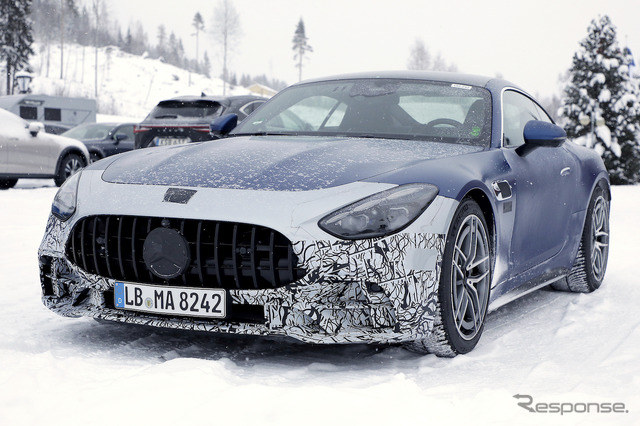メルセデスAMG GT 53 プロトタイプ(スクープ写真)