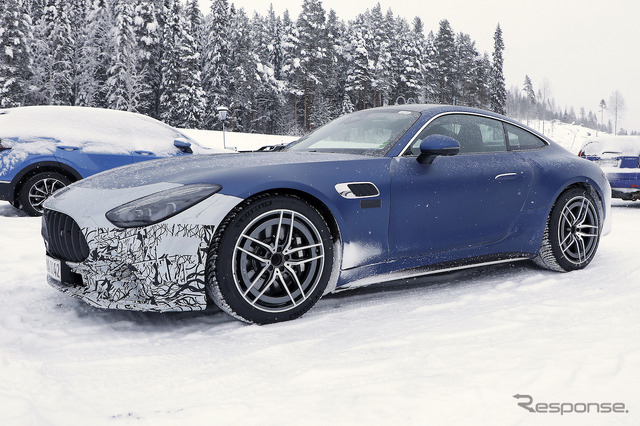メルセデスAMG GT 53 プロトタイプ(スクープ写真)