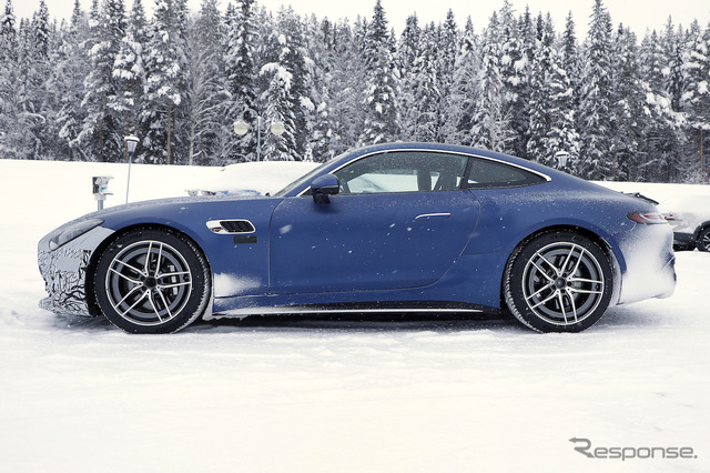 メルセデスAMG GT 53 プロトタイプ(スクープ写真)