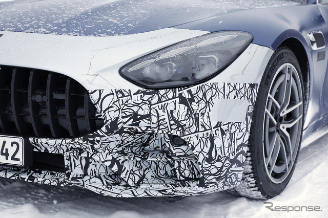 メルセデスAMG GT 53 プロトタイプ(スクープ写真)