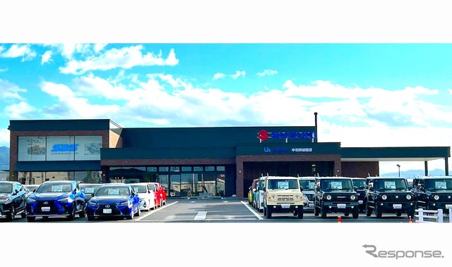 「SUZUKI U's STATION 中和幹線橿原」と「SUZUKI SBS 奈良橿原」を同時にオープン