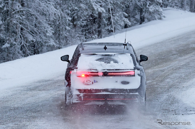 VW ID.7 ツアラー 市販型プロトタイプ（スクープ写真）