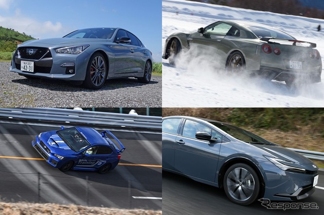 今年の注目度ナンバーワンはやっぱりトヨタ『プリウス』!気になる車を総ざらい…レスポンス試乗記まとめ2023