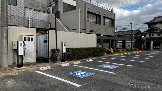 大府市の公共施設に設置されたテラチャージ