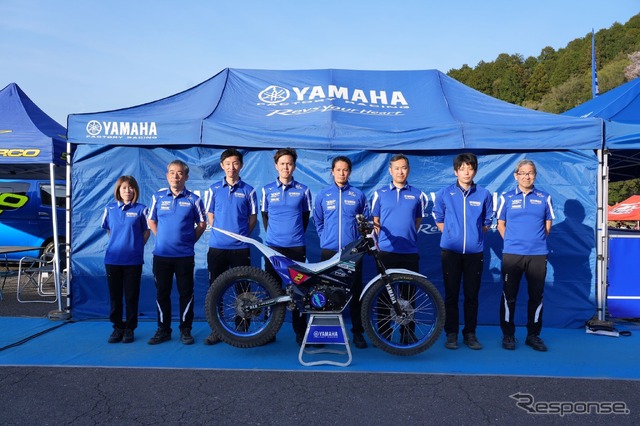 ヤマハ発動機の電動トライアルバイク「TY-E 2.2」が全日本トライアル選手権で3位に