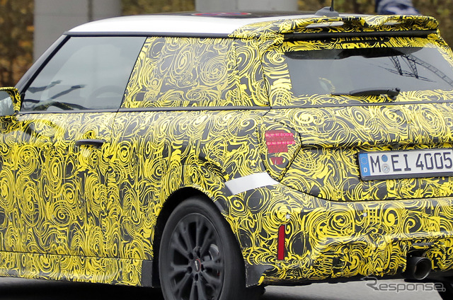 MINI 3ドアハッチバック JCW プロトタイプ(スクープ写真)