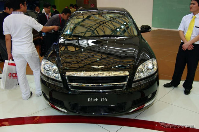 【上海モーターショー09ライブラリー】奇瑞汽車 Riich G6