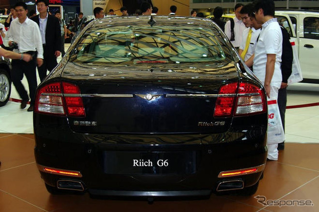 【上海モーターショー09ライブラリー】奇瑞汽車 Riich G6