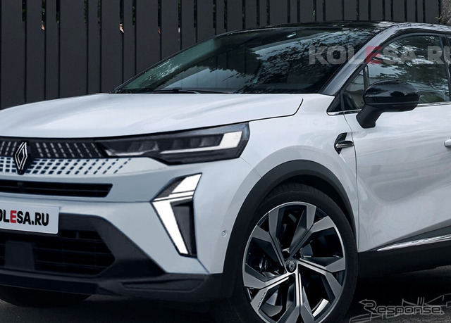 ルノー キャプチャー 改良新型 予想CG