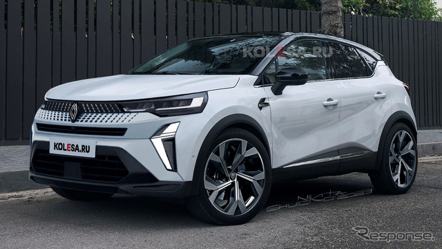 ルノー キャプチャー 改良新型 予想CG