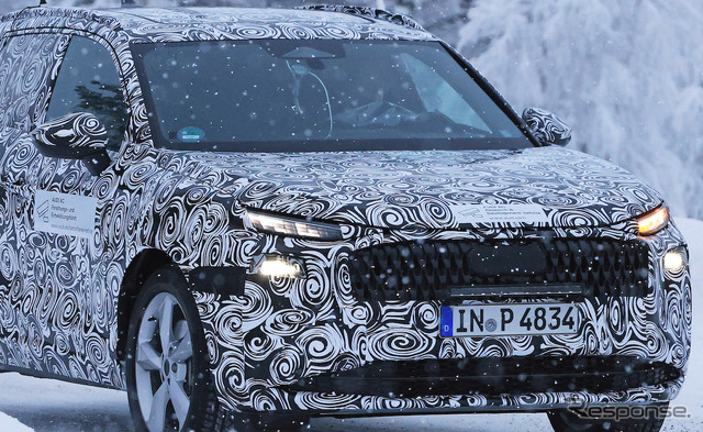アウディ Q3 次期型プロトタイプ(スクープ写真)
