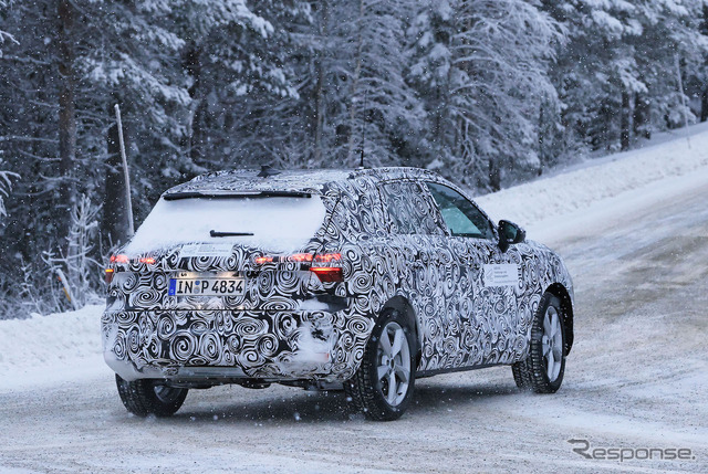 アウディ Q3 次期型プロトタイプ(スクープ写真)