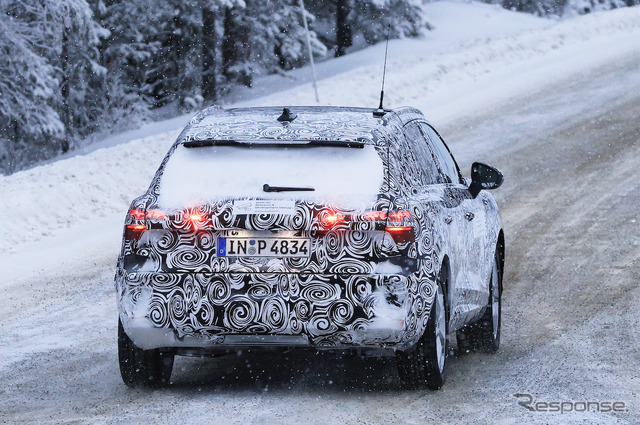 アウディ Q3 次期型プロトタイプ(スクープ写真)