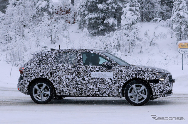 アウディ Q3 次期型プロトタイプ(スクープ写真)