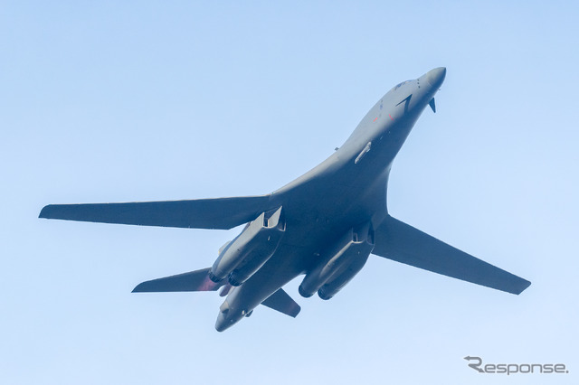 米空軍B-1B(ローズパレード2023)