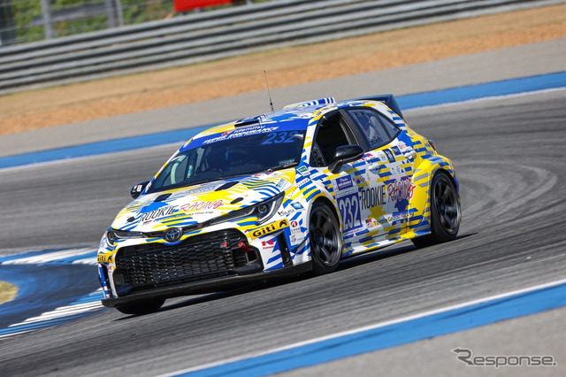 水素エンジンカローラ「ORC ROOKIE GR Corolla H2 concept」