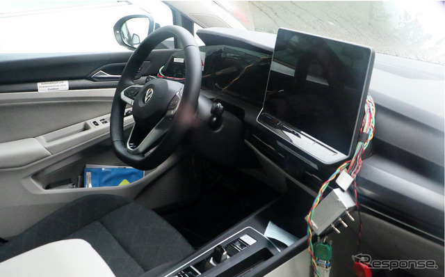 VW ゴルフR ヴァリアント 改良新型プロトタイプ(スクープ写真)