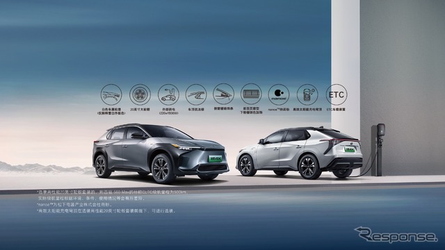 広汽トヨタの鉑智4X(トヨタ bZ4X)
