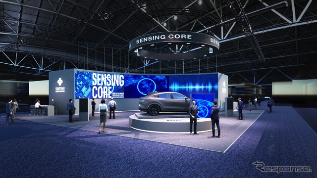 住友ゴム CES 2024のブースイメージ