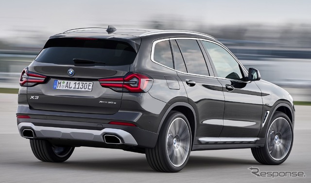 BMW X3 現行型のPHEV「xDrive30e」(参考)