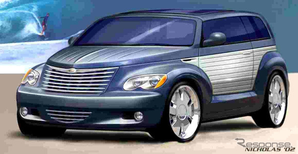 【パリ・ショー2002出品車】『PTカリフォルニアクルーザー』がベールを脱いだ