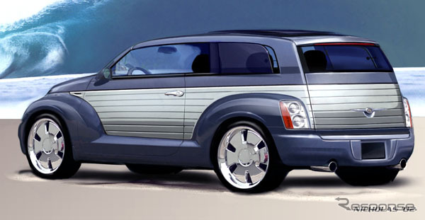 【パリ・ショー2002出品車】『PTカリフォルニアクルーザー』がベールを脱いだ