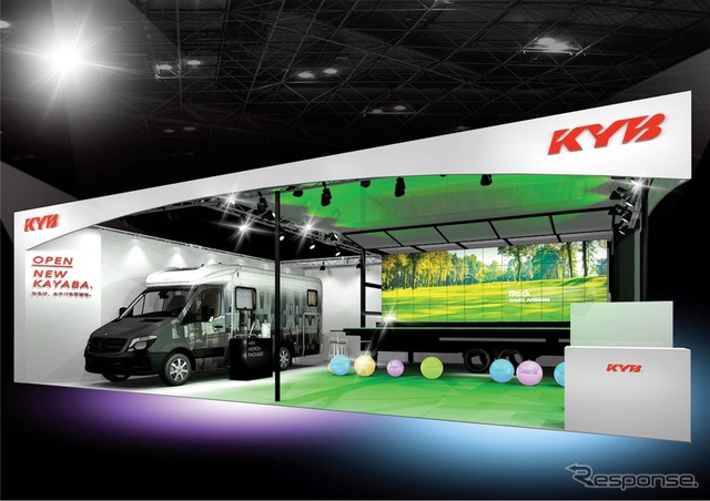 カヤバ 東京オートサロン2024 出展ブースイメージ