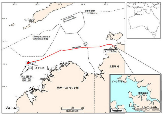国際石油開発、豪LNG沖合生産施設の基本設計を開始